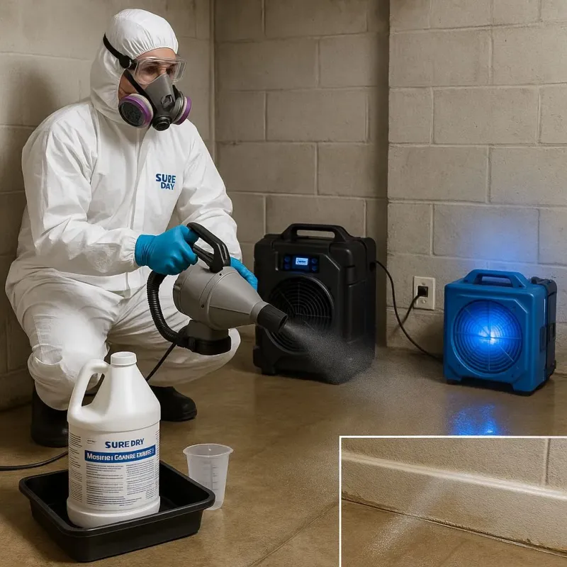 Sanitization and Odor Removal process in Jonestown, PA