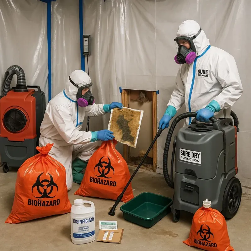 Contaminated Water Handling Protocols process in Jonestown, PA