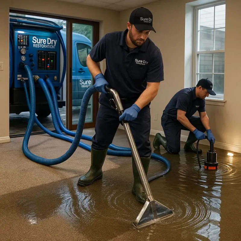 Water Extraction and Removal process in Jonestown, PA